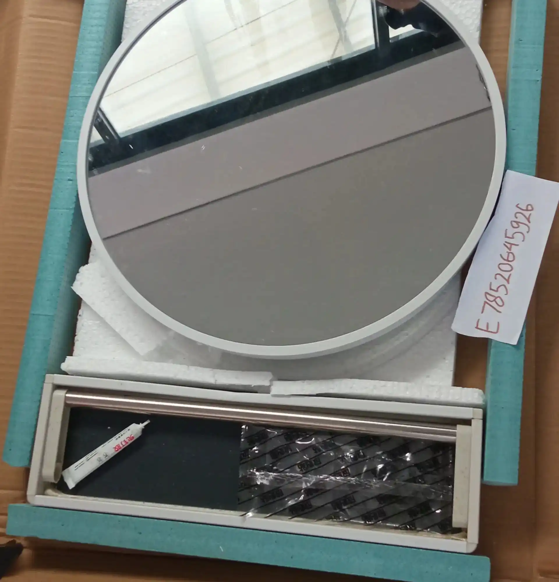 Cermin Kamar Mandi Bulat Model Nordic